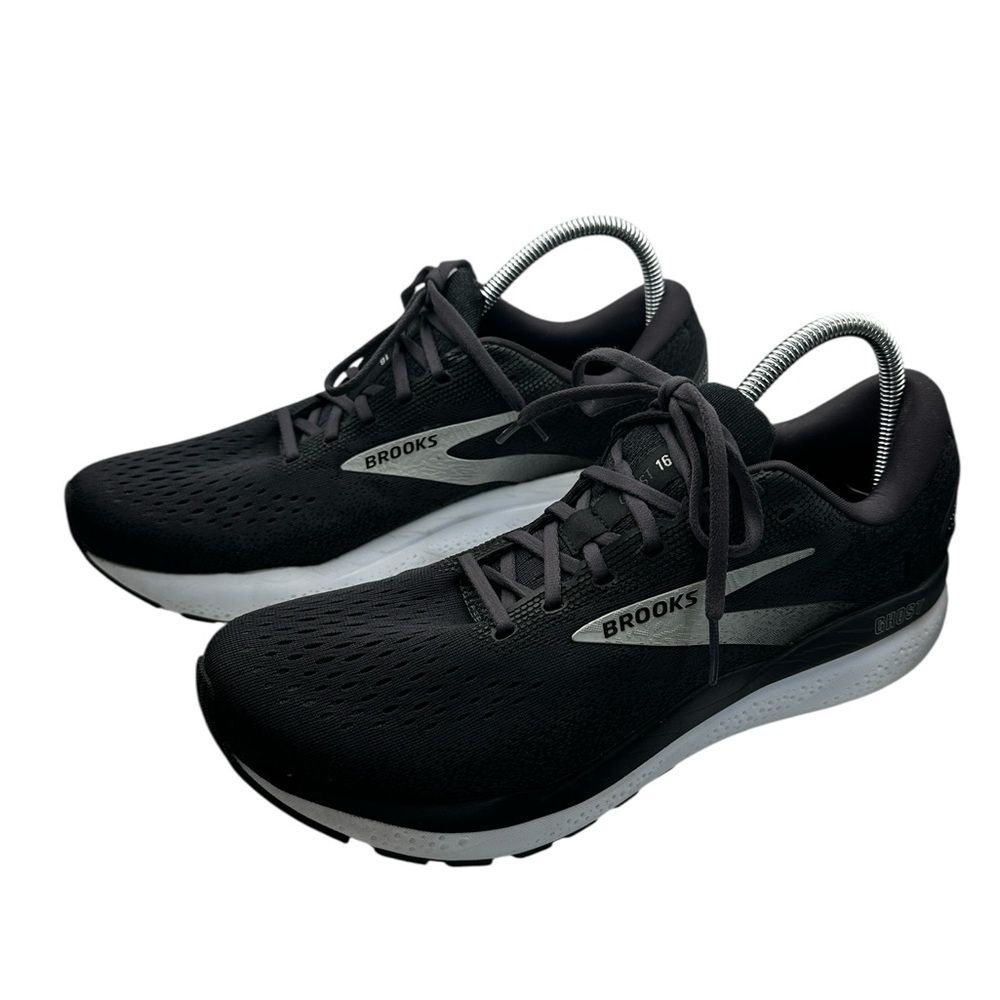 Brooks Ghost 16 Men’s Running Shoes Grey Neutral Cushion Size 11.5 D
